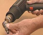 Hot Air Gun - snap on nozzle restrictor