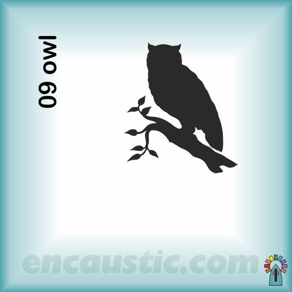 99550009OW_owl_rubber_stamp_600