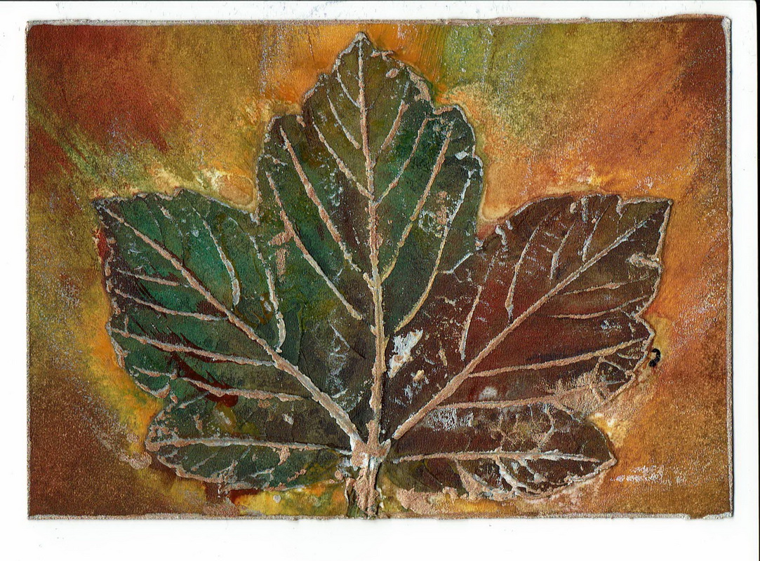 Encaustic Art goes Autumnal on Hochanda August 25th 11am & 5pm