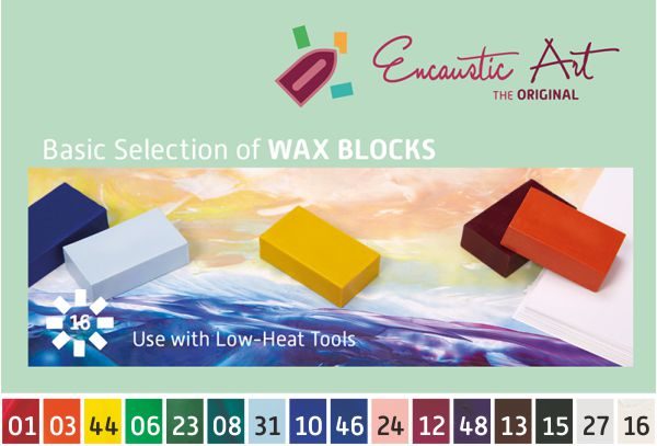 Encaustic Art Wax Basic Colour Selection Brand New in Box 
